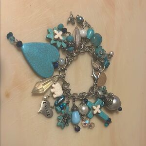 Turquoise Charm Bracelet